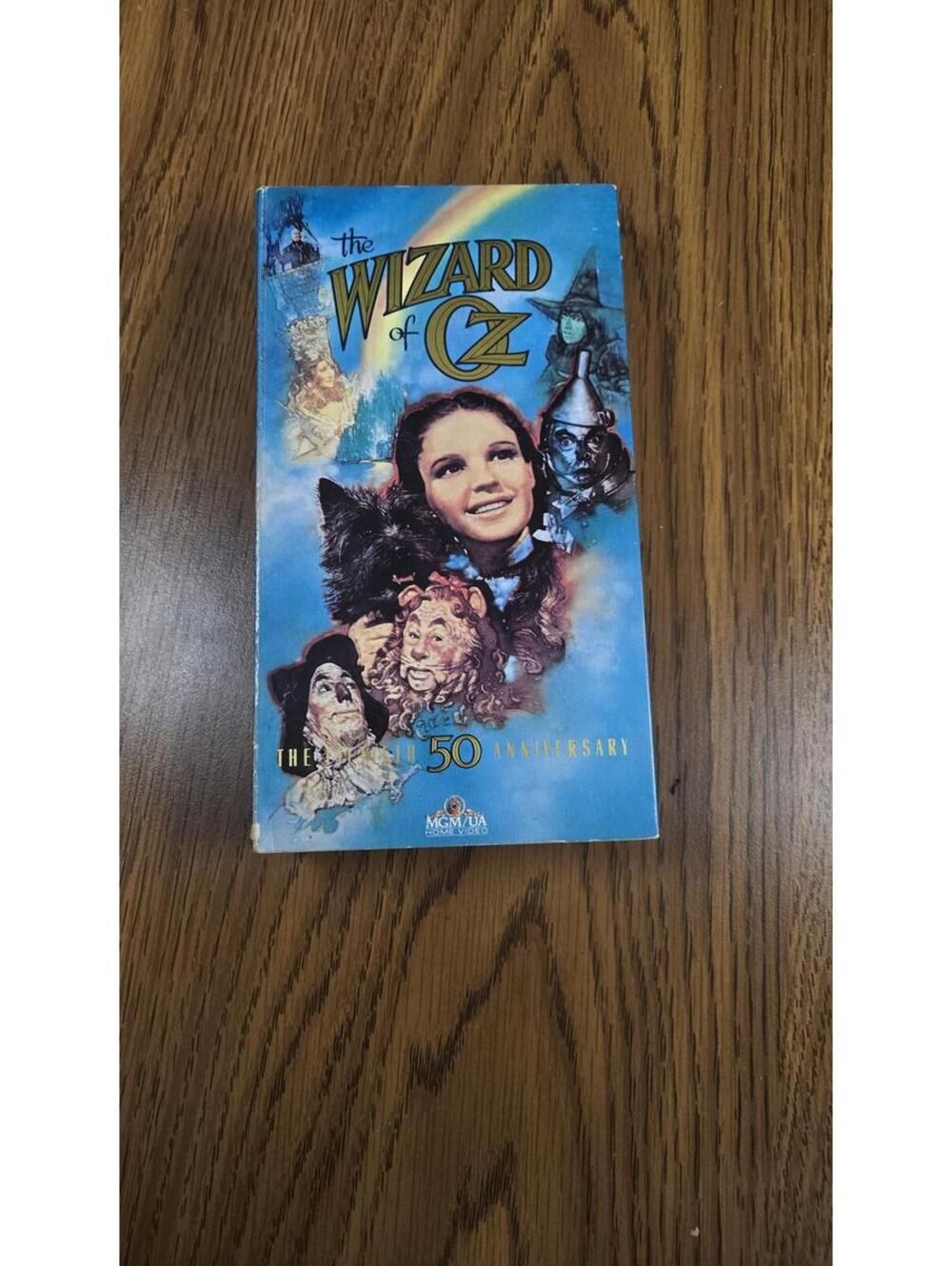 The Wizard of Oz 50th Anniversary 1989 VHS Tape